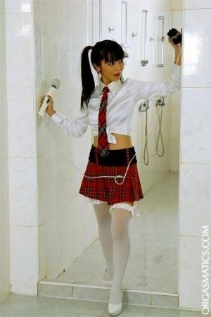 Japanese school girl and her white ESL teacher engage in lesbian sex - Japan on adultfans.net