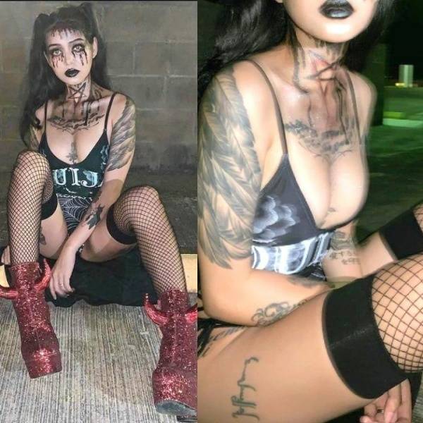 Bella Poarch Halloween Special Cosplay Set Leaked - Britain - Usa on adultfans.net