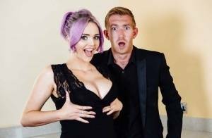 Euro swingers Jasmine James and Skyler Mckay give blowjobs and rude cock on adultfans.net