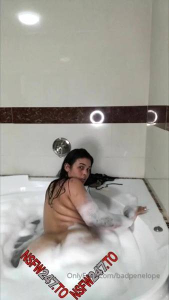 Bad Penelope bathtub show onlyfans porn videos on adultfans.net