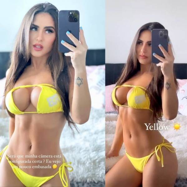Giovanna Eburneo Hot Bikini Selfie Dance Video Leaked - Brazil on adultfans.net