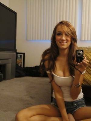 Petite babe Victoria Rae Black makes a few self shots showing off naked body on adultfans.net