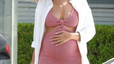 Pregnant Leona Lewis is Glowing While Running Errands on adultfans.net