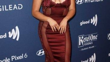 Annie Gonzalez Displays Her Sexy Breasts at the 33rd Annual GLAAD Media Awards - fapfappy.com