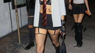 Leggy Josie Canseco Arrives at a Party in LA on adultfans.net