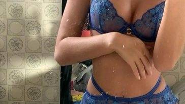 Mathilde Tantot Shows Off Her Sexy Body in Lingerie on adultfans.net