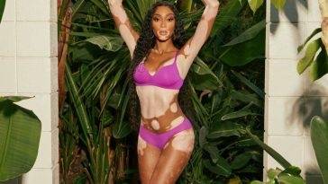 Winnie Harlow Promotes PUMA 19s Latest Bodywear and Swimwear on adultfans.net