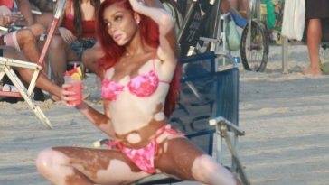 Winnie Harlow Shows Off Her Sexy Bikini Body at Ipanema Beach on adultfans.net