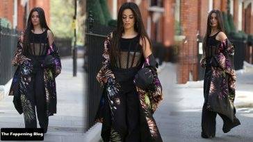 Camila Cabello Shows Off Her Underboob in London on adultfans.net