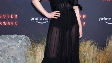 Imogen Poots Poses in a See-Through Dress at the 18Outer Range 19 Premiere Event Screening on adultfans.net