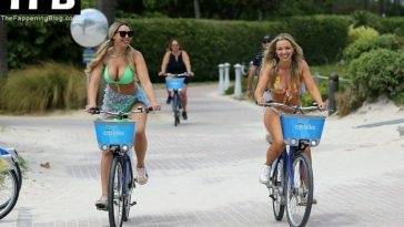 Sexy Victoria Larson & Alison Kay Bowles Enjoy a Day in Miami - Victoria on adultfans.net