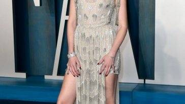 Renate Reinsve Looks Hot in a See-Through Dress at the 2022 Vanity Fair Oscar Party (1 Photo) on adultfans.net