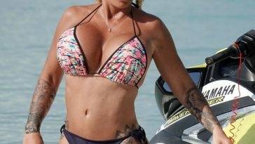 Katie Price Enjoys a Sunny Day on the Beach in Thailand - Thailand on adultfans.net