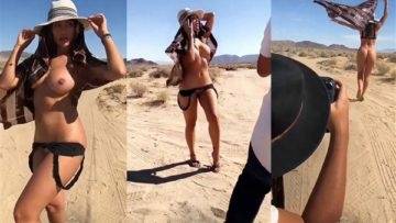Ana Cheri Snaphcat Nude Photoshoot BTS Video  on adultfans.net