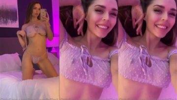HeatheredEffect Topless See Through Lingerie Teasing Video Leaked on adultfans.net