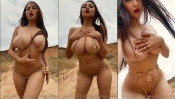 Louisa Khovanski Nude Outdoor Teasing Video Leaked - lewdstars.com