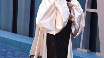 Rita Ora Flaunts Nice Cleavage at the 2022 Vanity Fair Oscar Party on adultfans.net