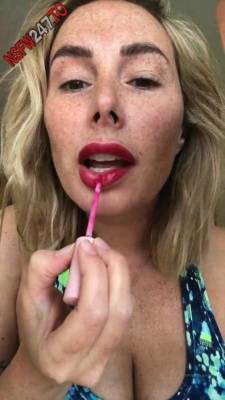 Paige Turnah red lip bj special porn videos on adultfans.net