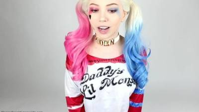 LilCanadianGirl ManyVids - Harley Quinn's Creampie - Cosplay - porntn.com