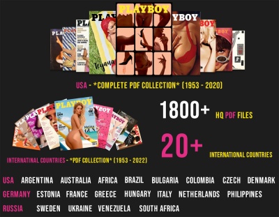 For The First Time Ever, Download The Complete Playboy Magazine Digital Collection (1953 2013 2022) - nudostar.com