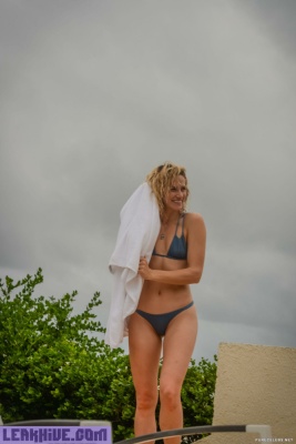  Shantel VanSanten Caught Relaxing In Bikini With Boyfriend on adultfans.net