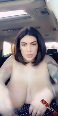 Ana Lorde masturbation in car snapchat premium porn videos on adultfans.net