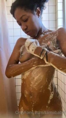 Tamiibabie who can resist getting soapyy and p xxx onlyfans porn video on adultfans.net