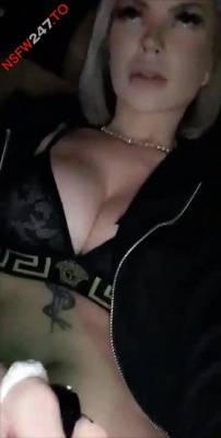 Layna Boo dildo masturbating in car snapchat premium xxx porn videos on adultfans.net