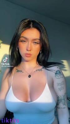 These tik tok boobs are beautiful on adultfans.net