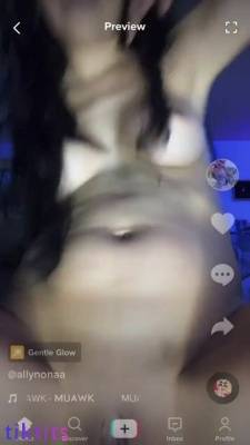 Slutty student in glasses adds hot nudes to her TikTok videos on adultfans.net