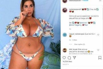 Natalia Lozano Nude Thicc Instagram Model Video on adultfans.net