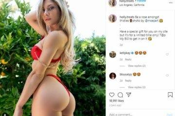 Holly Valentine Nude Video Cute Asshole Instagram Model on adultfans.net
