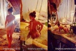 Demi Rose Mawby Naked Walking and Bathing Video Leaked on adultfans.net
