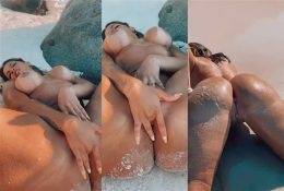 Stephanie Silveira Nude Beach Masturbating Porn Video  on adultfans.net