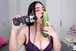 ASMR Wan Cucumber Licking Video  on adultfans.net