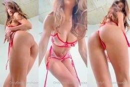Nastya Anastasia See Through Lingerie Tease Video Leaked on adultfans.net