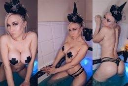 Rachael Patreon Themissnz Topless Halloween Bathing Video Leaked on adultfans.net