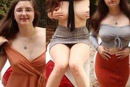 AftynRose ASMR Sexy Try On Haul Outdoor Video  on adultfans.net