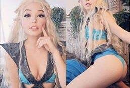 Belle Delphine Sexy Khaleesi Snapchat Photos and Video Leak on adultfans.net