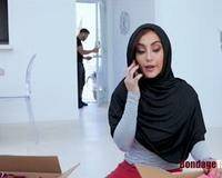 Hijab Repressed Babe Gets Rough Fuck on adultfans.net