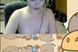 Mikamikugrl Topless Accidental Nude Twitch Stream Video on adultfans.net