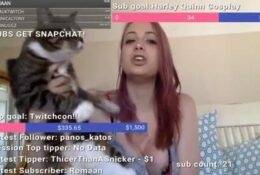 Twitch Streamer Nipple Slip MVP Cat on adultfans.net