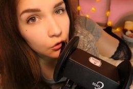 KittyKlaw ASMR Licking & Mouth Sounds Video on adultfans.net