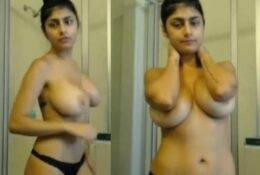 Mia Khalifa Private Shower Nude Porn Video on adultfans.net