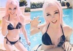 Belle Delphine Sexy Holiday Fun in the Pool Video on adultfans.net