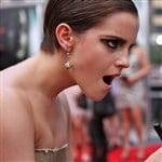 Emma Watson's Slutty Autograph Face on adultfans.net
