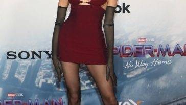 Madison Beer Flaunts Her Slender Figure at the LA Premiere of 1CSpider-Man: No Way Home 1D (4 Photos + Video) on adultfans.net