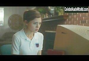 Natalia Dyer Sexy in Yes, God, Yes Sex Scene on adultfans.net