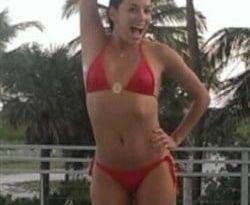 Eva Longoria Bikini Pool Pics In Miami on adultfans.net