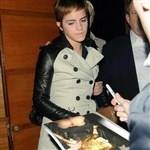 Emma Watson Asked To Sign Her Own Upskirt Pic on adultfans.net